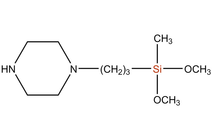 Piperazinylpropylmethyldimethoxysilane